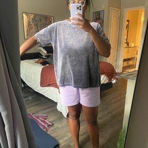 Velvet Deep Purple Shirt